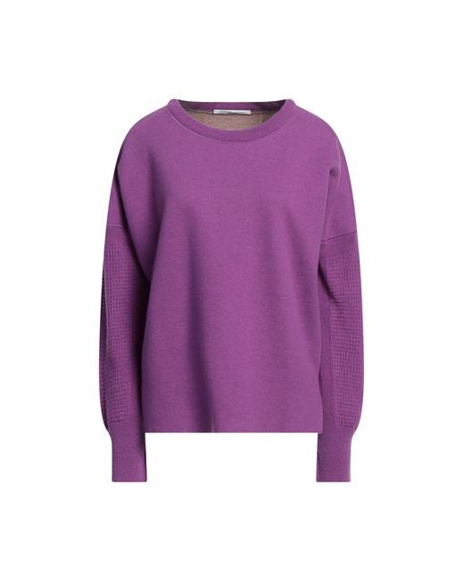 Agnona Sweater Mauve XS Cashmere Polyamide