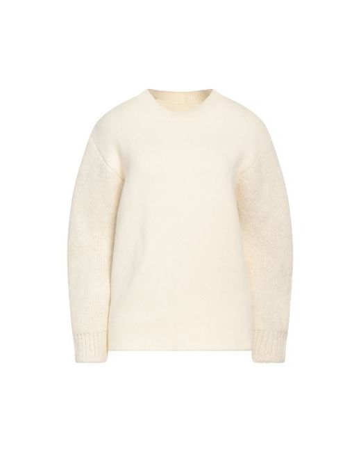 Jil Sander Sweater Ivory 0 Wool Cashmere