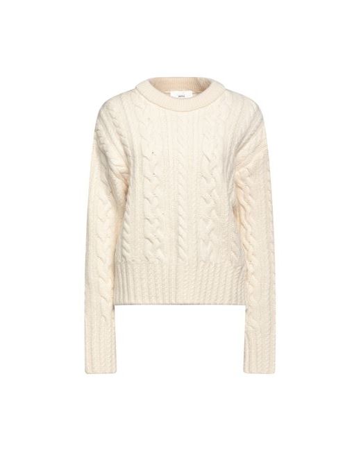 AMI Alexandre Mattiussi Sweater Ivory S Virgin Wool
