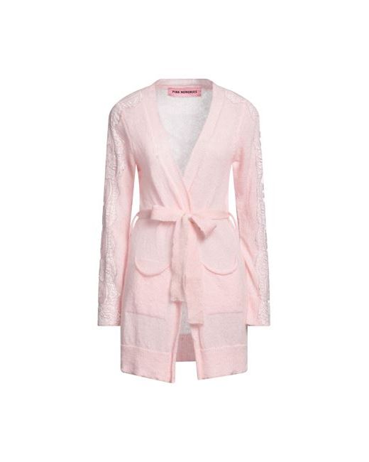 Pink Memories Cardigan Polyamide Mohair wool Wool Cotton