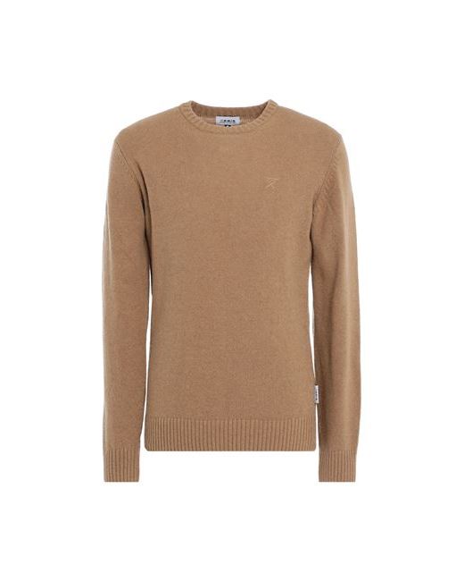 Berna Man Sweater Camel S Wool Nylon
