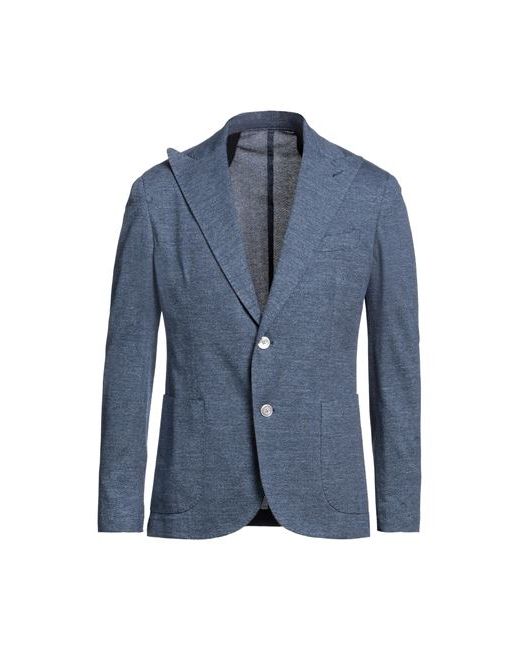 Barba Napoli Man Suit jacket Slate Cotton