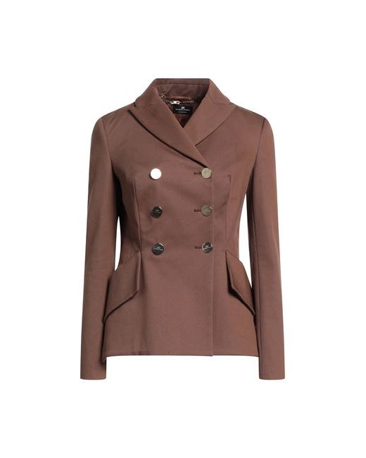 Elisabetta Franchi Suit jacket 4 Cotton Elastane