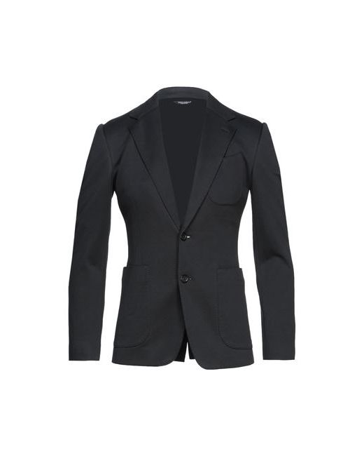 Dolce & Gabbana Man Suit jacket Steel 42 Cotton Polyamide Polyester Silk