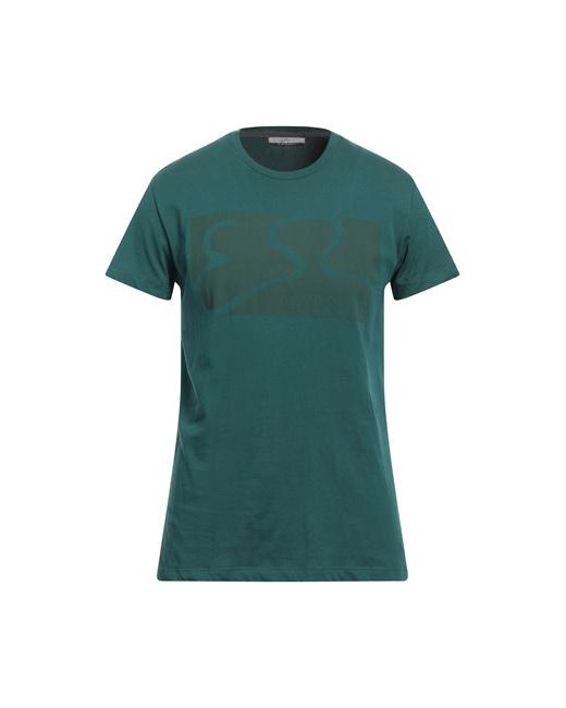 Yes Zee By Essenza Man T-shirt Emerald S Cotton