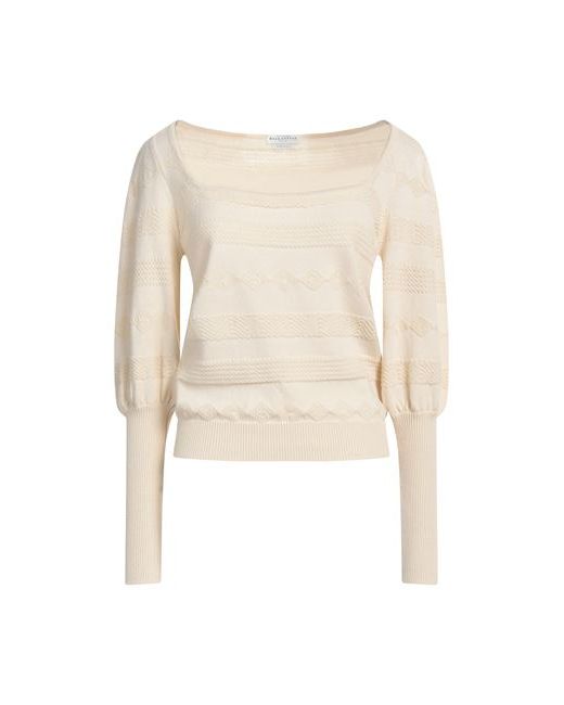 Ballantyne Sweater Cream 4 Wool Viscose Polyester Cashmere Silk