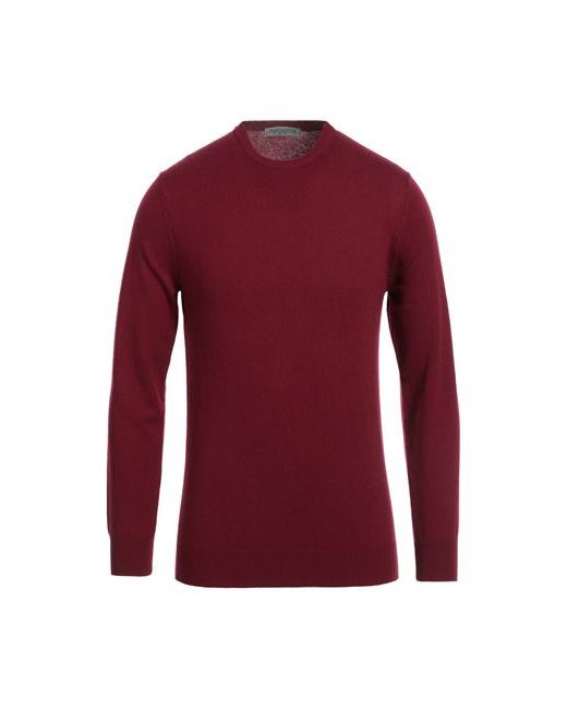 Parramatta Man Sweater Garnet Virgin Wool Cashmere