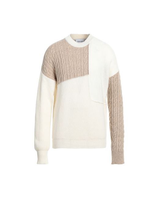Atomofactory Man Sweater Ivory S Wool Polyamide Virgin Cashmere
