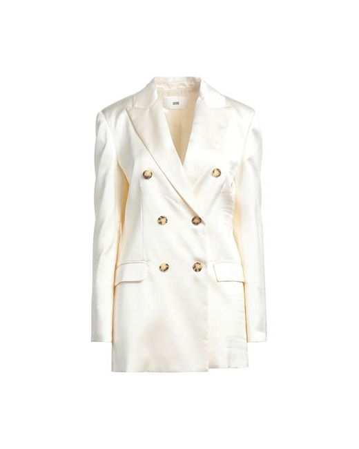 Solotre Suit jacket Ivory 4 Viscose