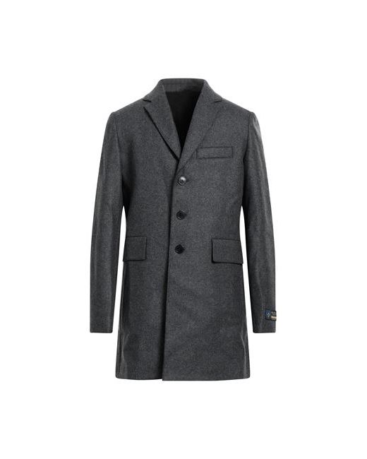 Zadig & Voltaire Man Coat Lead 42 Wool Polyamide Polyester Acrylic