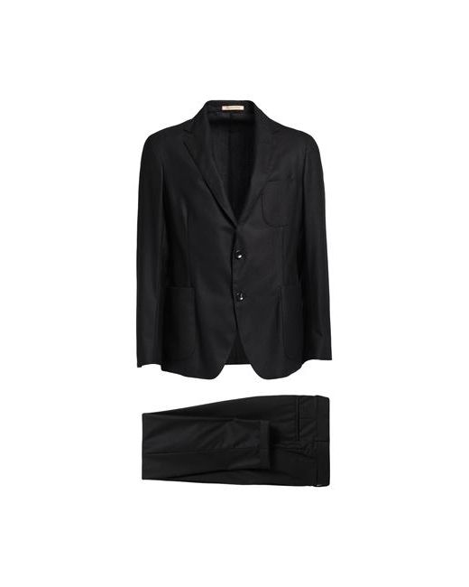 Zignone Man Suit Dark 38 Wool Cashmere