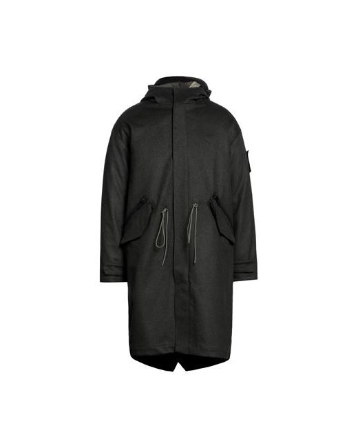 Emporio Armani Man Down jacket Dark S Wool Viscose Polyamide Polyester