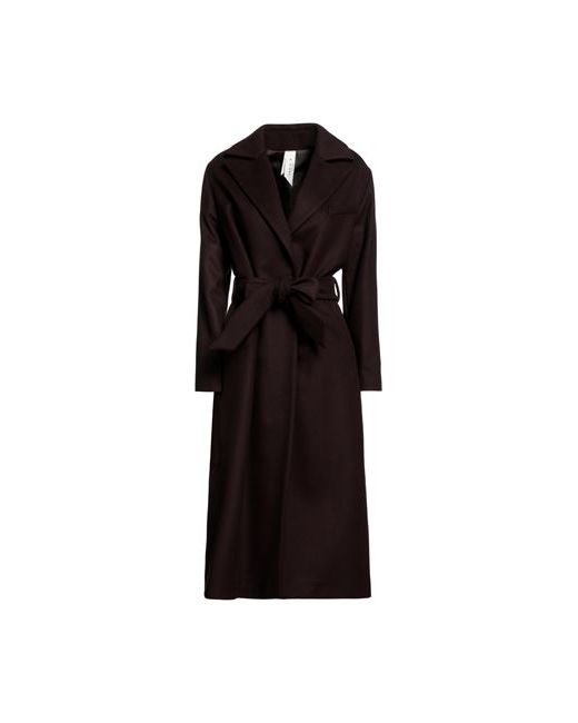 Annie P. . Coat Dark 2 Virgin Wool Polyamide Cashmere