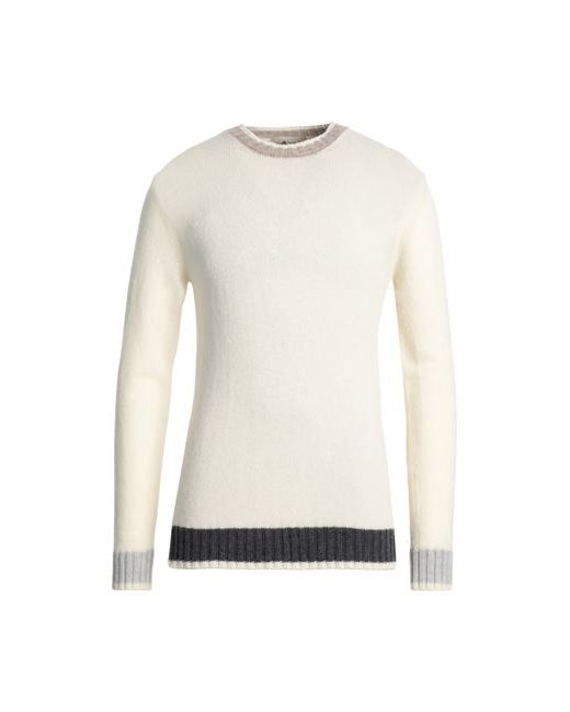 Irish Crone Man Sweater Ivory S Wool