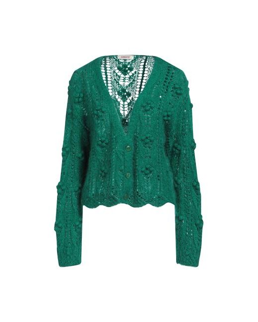 Kontatto Cardigan Emerald Acrylic Mohair wool Polyamide
