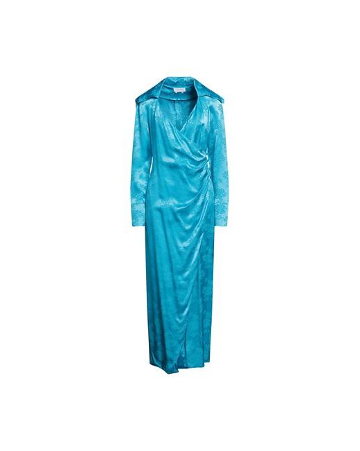 Cinqrue Long dress Azure XS Acrylic Viscose