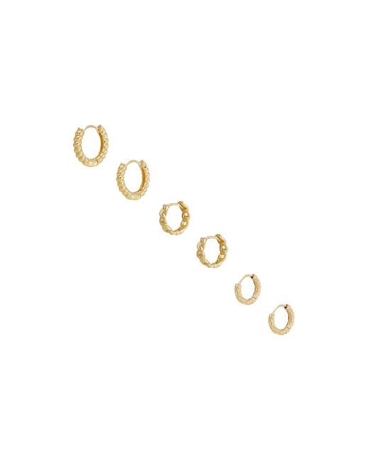 8 by YOOX Mini Hoops Set Earrings Metal alloy