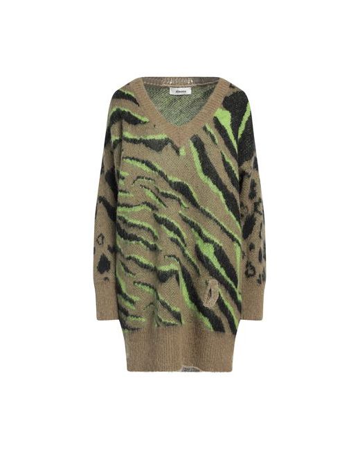Dimora Sweater Military Acrylic Mohair wool Polyamide