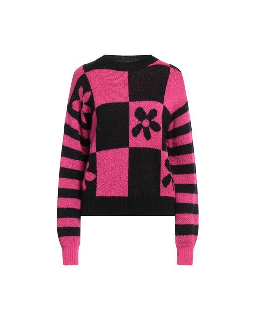Kontatto Sweater Fuchsia Acrylic Mohair wool Polyamide
