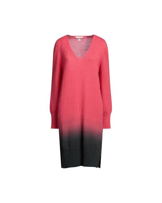 120 Lino Short dress Coral XS Cashmere Mohair wool Wool Polyamide