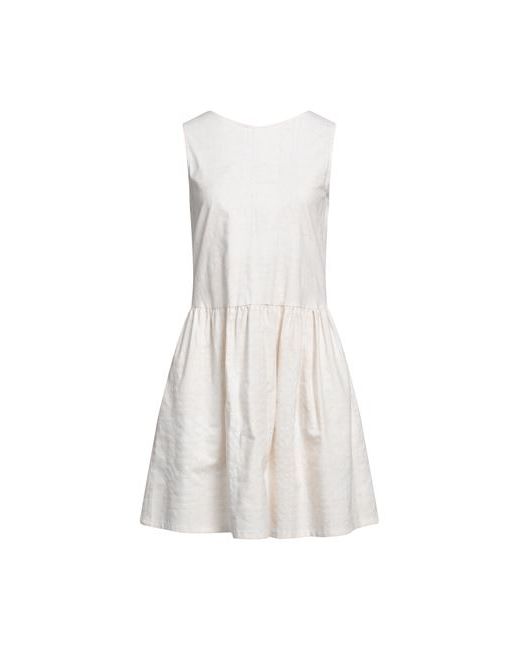 Manila Grace Short dress 4 Cotton Acetate Viscose Polyamide Linen