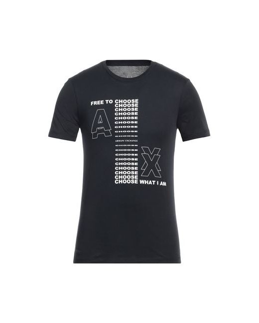 Armani Exchange Man T-shirt Midnight XS Pima Cotton