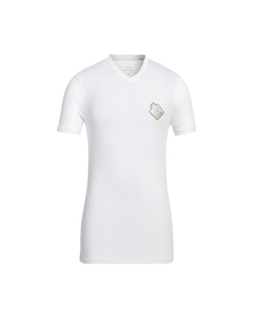Armani Exchange Man T-shirt XS Cotton Elastane