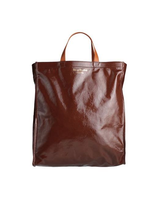 Acne Studios Handbag Dark Soft Leather Textile fibers