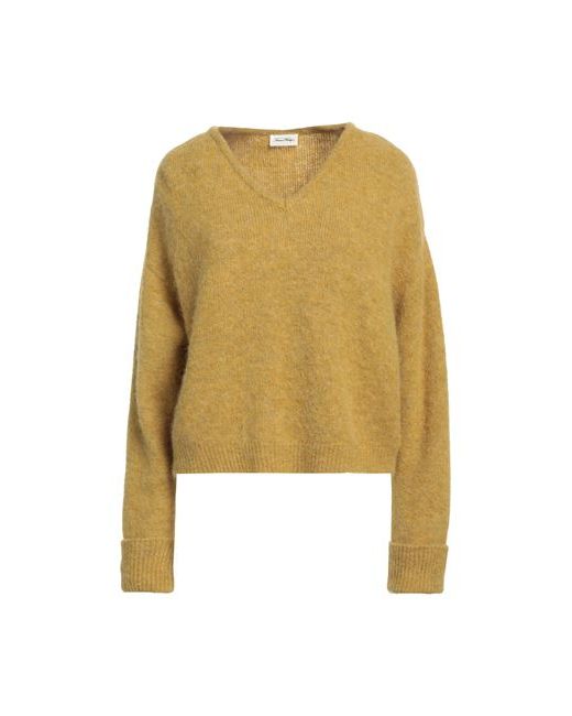 American Vintage Sweater Khaki S Acrylic Alpaca wool Polyamide Wool Elastane