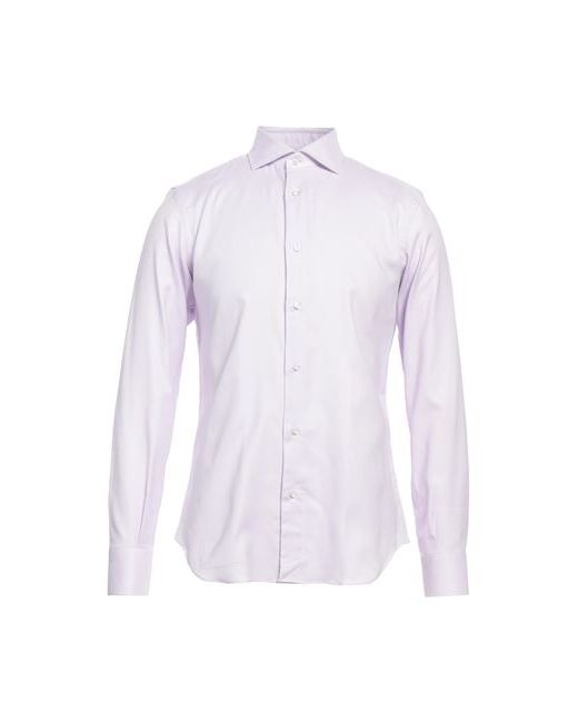 Sartorio Man Shirt Lilac 15 ¾ Cotton