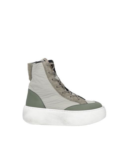 Andìa Fora Sneakers Military 6 Soft Leather Textile fibers