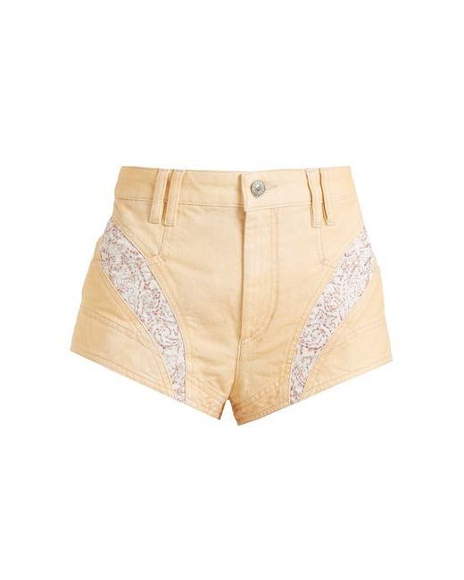 Isabel Marant Denim shorts Apricot 2 Cotton