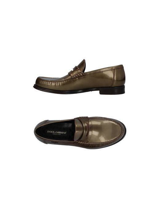Dolce & Gabbana Man Loafers Military 8