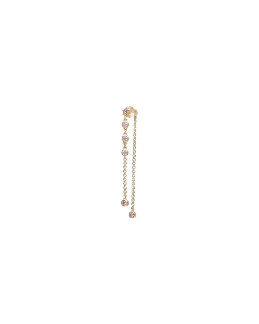 Kurshuni Mini Glintsingle Earring Single 925/1000 Silver Cubic zirconia