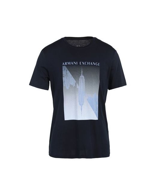 Armani Exchange Man T-shirt Midnight XS Cotton
