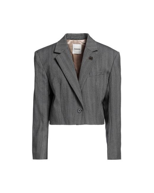 Sandro Suit jacket Lead 4 Polyester Virgin Wool