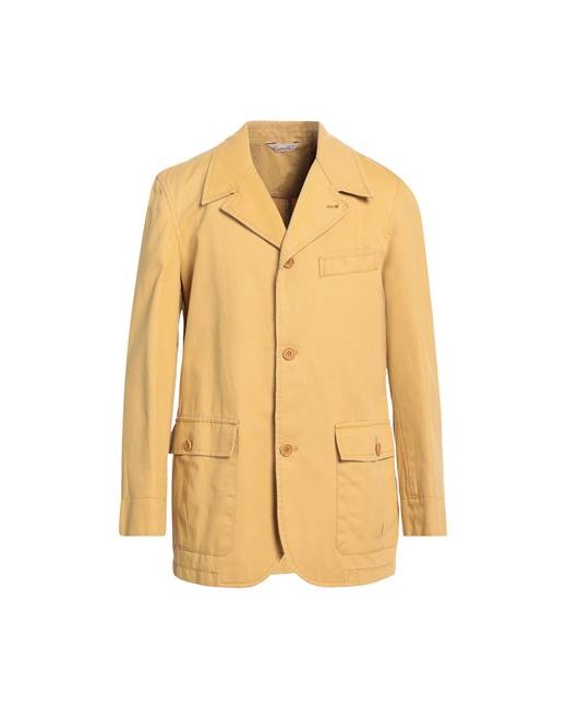 Capalbio Man Suit jacket Mustard Cotton