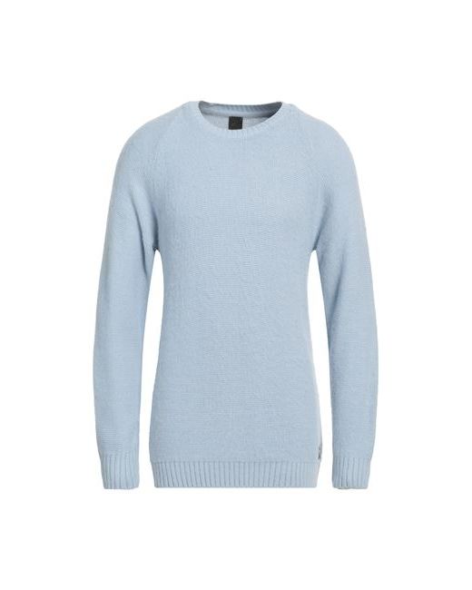 Why Not Brand Man Sweater Sky M Acrylic Wool