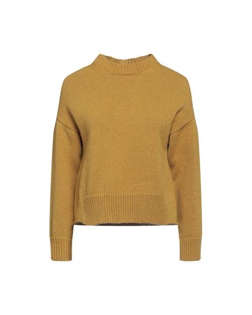 Alpha Studio Sweater Mustard 4 Wool Alpaca wool Polyamide