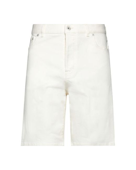 Kenzo Man Denim shorts Cream 29 Cotton Elastane