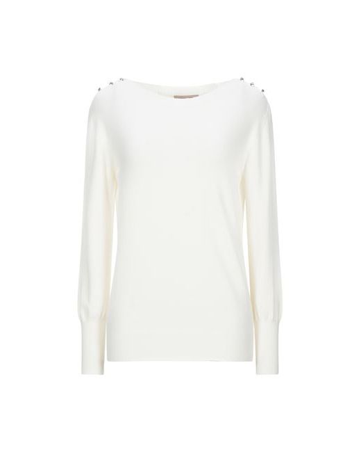 Twin-Set Sweater Ivory XS Viscose Polyester