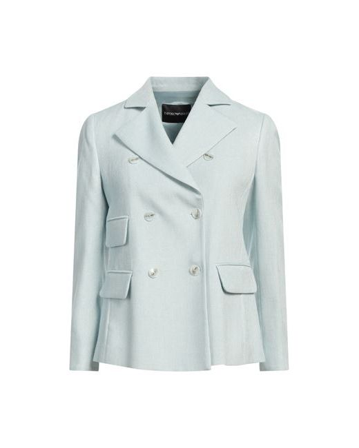 Emporio Armani Suit jacket Sky Cotton Viscose Polyamide Elastane