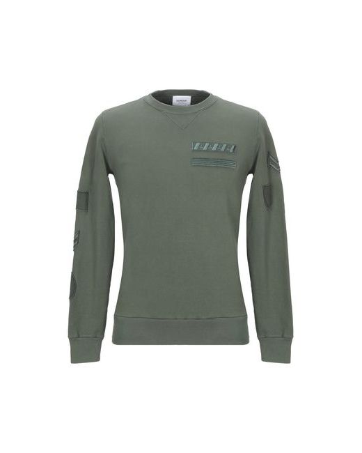 Dondup Man Sweatshirt Military Cotton Viscose