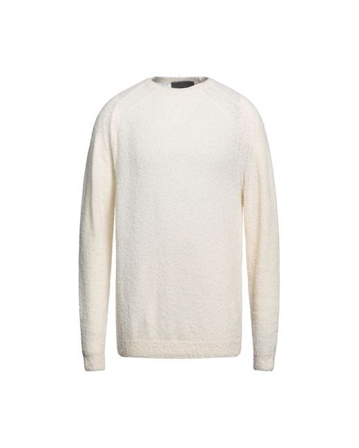 Messagerie Man Sweater Ivory Wool Recycled wool Nylon