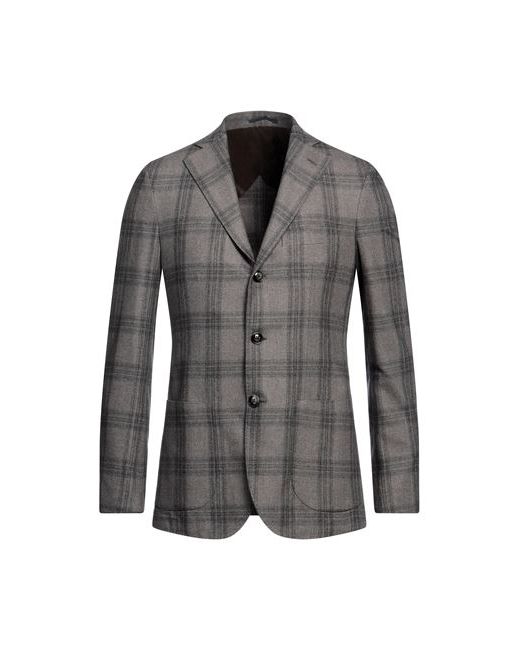 Barba Napoli Man Suit jacket Dove 38 Virgin Wool Cotton Silk