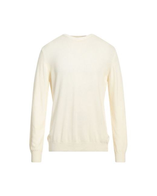 Daniele Alessandrini Homme Man Sweater Cream 36 Viscose Polyamide Wool Cashmere