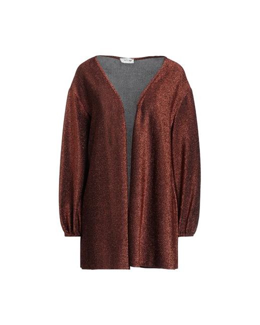 I Love Pop Cardigan Copper S Polyester
