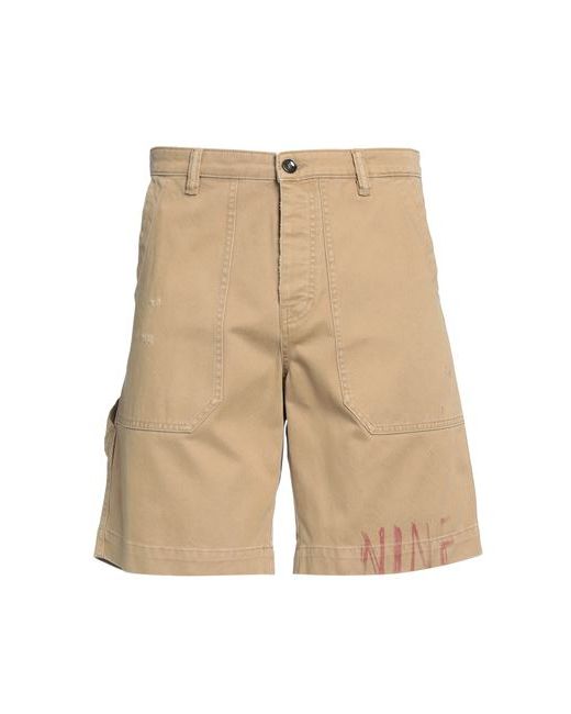 Nine In The Morning Man Shorts Bermuda Sand 31 Cotton