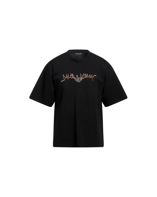 Dolce & Gabbana Man T-shirt 34 Cotton Polyamide Viscose