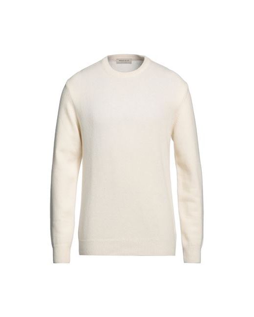 Wool & Co Man Sweater Ivory Wool Polyamide